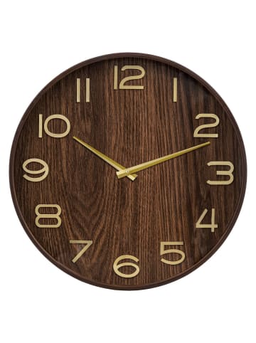Atmosphera Créateur d'intérieur Wanduhr in braun