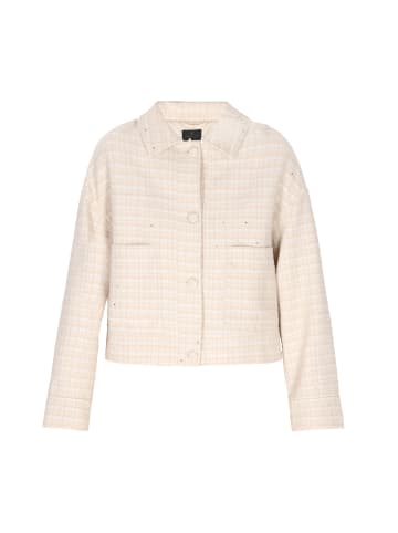 DreiMaster Women Jacket in light beige glitter