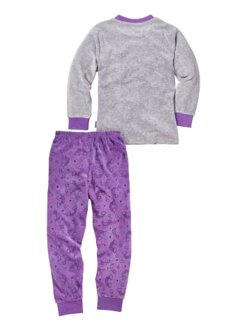Playshoes Schlafanzug Frottee Einhorn in Violett