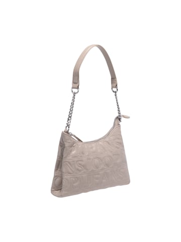 Joop Jeans Schultertasche 'Iniziale Spiega Lucille in Beige 23,00 x 17,00 x 6,00 cm'