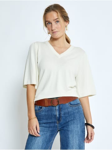Peppercorn Pullover in Gardenia