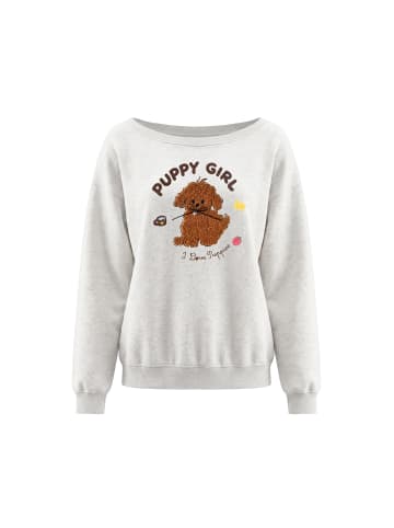 myMo Women Sweatshirt in Offwhite