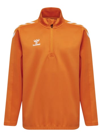 Hummel Hummel Halbreißverschluss Sweatshirt Hmlcore Kinder in ORANGE TIGER