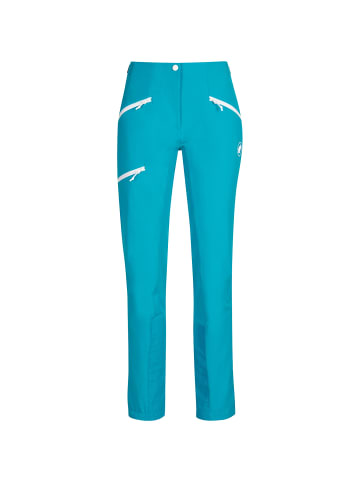 Mammut Alpin-Softshellhose Eisfeld Advanced in Azurblau