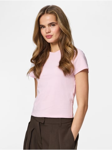 Pieces T-Shirt in Roseate Spoonbill