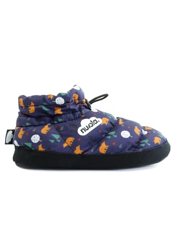 nuvola Hausschuhe "Boot Home Printed 20 Teddy" in Blau