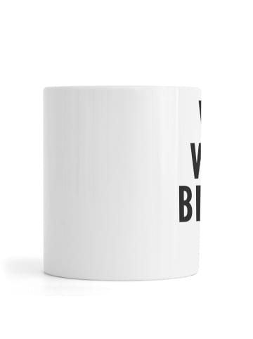 Juniqe Tasse "beyonce" in Schwarz