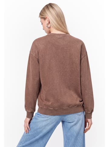 myMo Women Sweatshirt in Coffee
