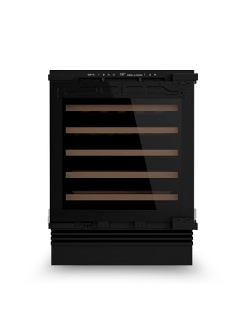 Les Petits Champs Weinkühlschrank 48 Flaschen CAVINTG48 Schwarz Energieklasse F