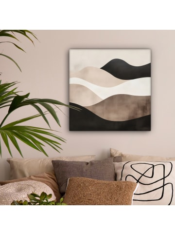 MuchoWow Leinwand Bilder Cappuccino