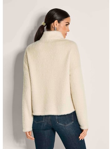 MADELEINE Trendige Kurzjacke mit Stehkragen in perlweiß