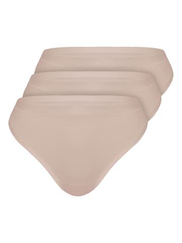 Sassa 3er Pack String in nude