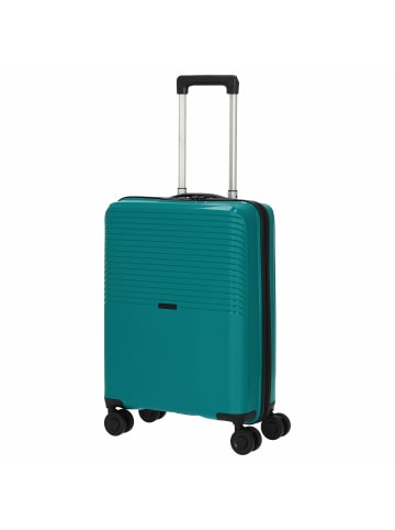 D&N Travel Line 4000 - 4-Rollen-Kabinentrolley S 55 cm in grün