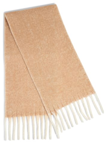 Marie Lund Schal in camel ecru - 0048
