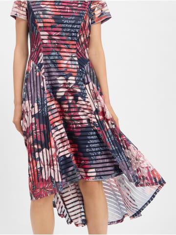 Vera Mont Kleid in aubergine marine - 0001