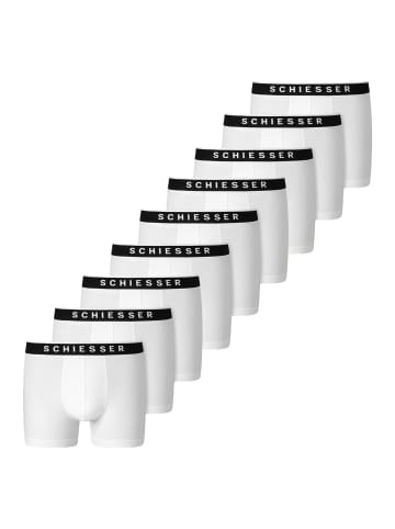 Schiesser Retro Short / Pant 95/5 Organic Cotton in Weiß