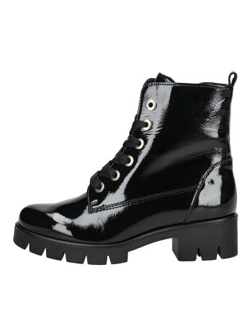 Stiefelette Schwarz Lack