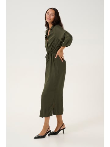 Kaffe Kleid KAforina Loose fit in Forest Night