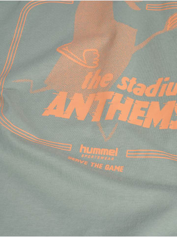 Hummel T-Shirt Hmljr Loose Kinder in ICEBERG GREEN