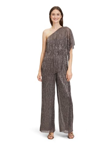 Vera Mont Jumpsuit kurzarm in Black/Rosé