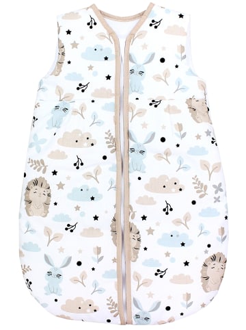 TupTam Baby Ganzjahres Schlafsack Ärmellos Wattiert in beige Modell 1