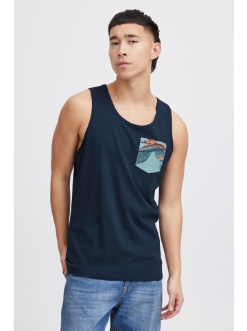 BLEND Tanktop Troppo in Mittelblau