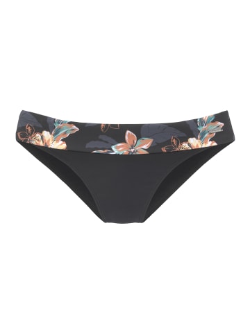 Venice Beach Bikini-Hose in schwarz-bedruckt