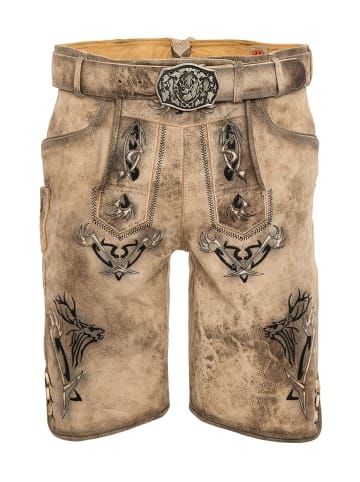 MADDOX Lederhose FELIXSEE in hellbraun