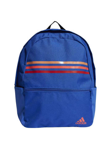 adidas 3S Classics 27 - Rucksack Set 44 cm (black/pulse lime) in royal blue/wonder clay