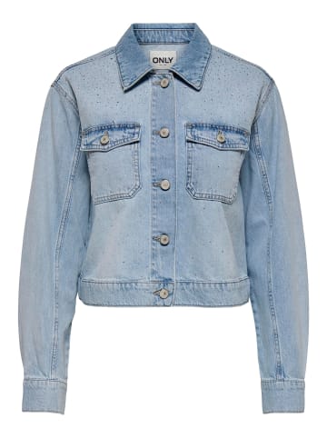 ONLY Jeansjacke in Light Blue Denim