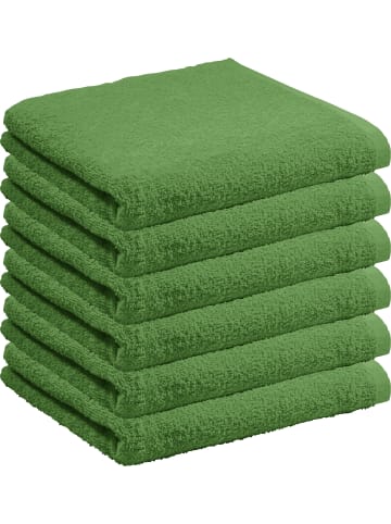 REDBEST Frottier Handtuch 6er-Pack Oceanside in grün