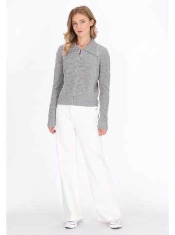 DreiMaster Women Cardigan in light grey melange