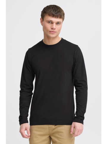 !SOLID Langarmshirt in Schwarz