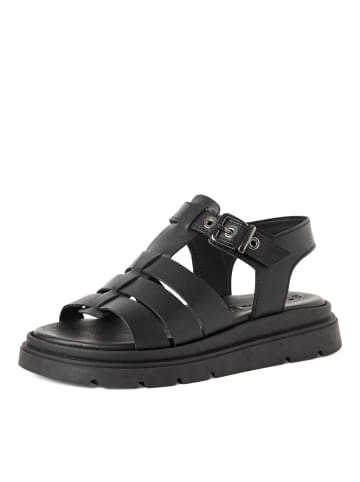 Tamaris Sandale Sandalette in schwarz