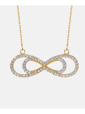 Diamant L'éternel Halskette aus 585 Gelbgold