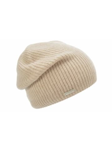 Seeberger Strickmütze in beige