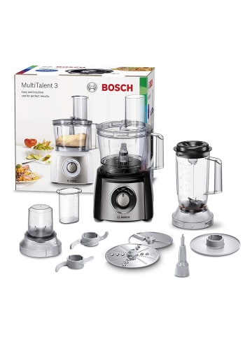 Bosch MCM3PM386 Multi Talent 3 Plus Küchenmaschine 2.3 l in Schwarz