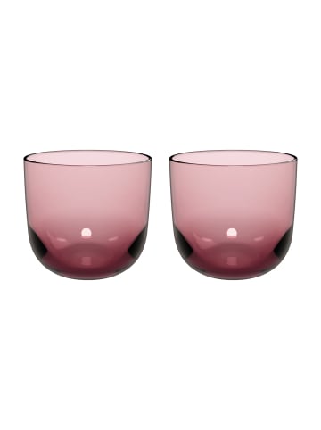 like. by Villeroy & Boch 2er Set Wassergläser Like Glass in – 280 ml in Grape