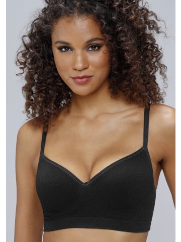 LASCANA Push-up-BH in schwarz