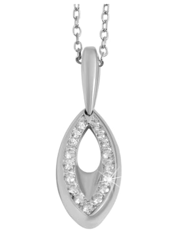 Adeliás Damen Anhänger – Anhänger aus 925 Silber mit Zirkonia in silber