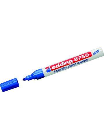 edding Glanzlack-Marker edding 8750 industry paint marker blau