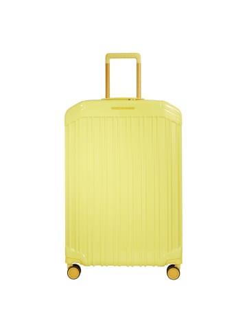 Piquadro PQL-Special3 4 Rollen Trolley 75 cm mit Dehnfalte in yellow