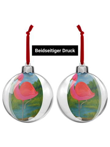 Mr. & Mrs. Panda Christbaumschmuck Flamingo Classic Design ohne ... in Weiß