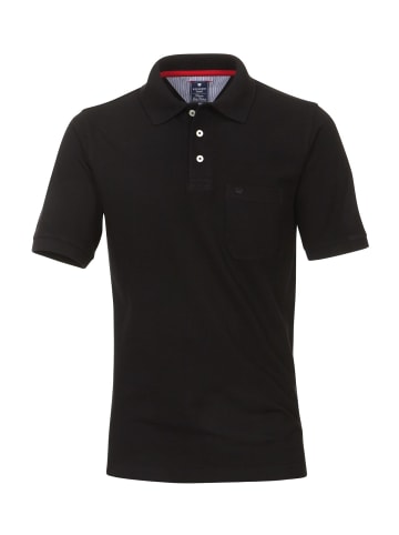 Redmond Polo in schwarz