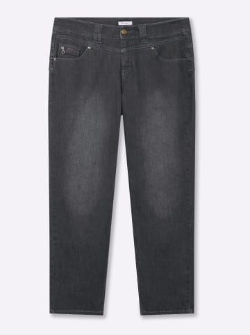 sheego Jeans in anthrazit-grey-denim