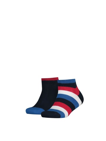 Tommy Hilfiger Socken 2er Pack in Blau/Rot