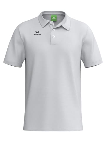 erima Erwachsene, Unisex Erwachsene Poloshirt in weiss