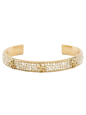 Damen-Armspange Multi Crystals Goldfarben L