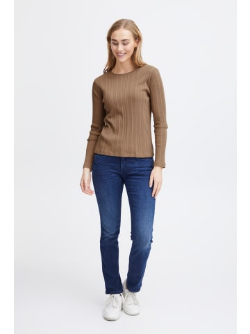 Fransa FRAmanza relaxed fit in Coca Mocha