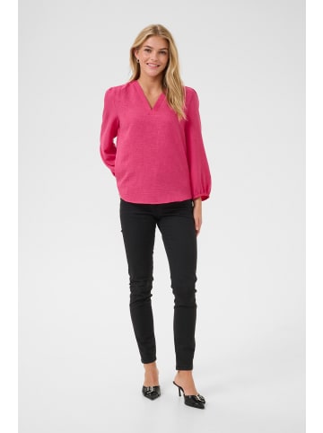 Kaffe Langarm-Bluse KAellen in Beetroot Purple CC